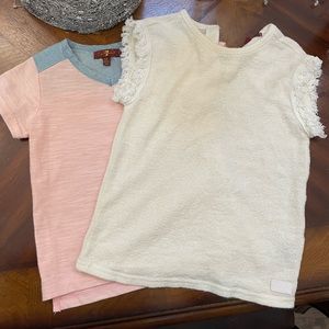 Two 7 for all mankind 3t shirts